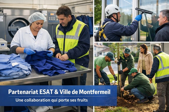 Collaboration entre ESAT et Montfermeil